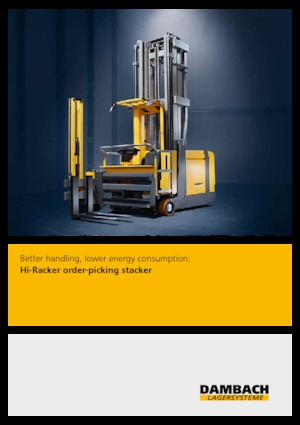 Електричні бічні завантажувачі Dambach Hi-Racker 10