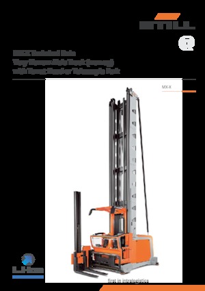 Електричні бічні завантажувачі Still MX-X