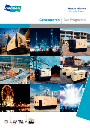 Дизельні генератори Doosan G60-IIIA 