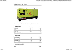 Дизельні генератори PRAMAC Lifter GSW 15 Y