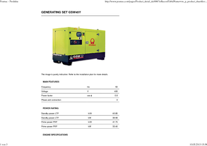 Дизельні генератори PRAMAC Lifter GSW 45 Y