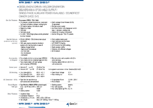 Дизельні генератори GenSet MPM 20/600 P