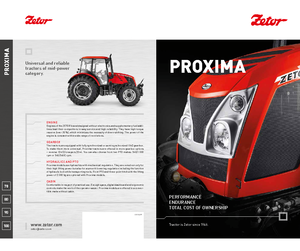 Трактори 4WD Zetor Proxima 100 HR