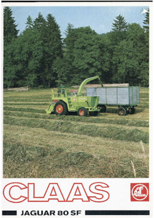 Кормозбиральні комбайни 2-силові Claas JAGUAR 80 SF