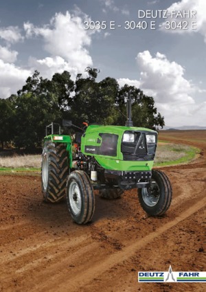 Трактори з заднім приводом DEUTZ-FAHR 3042 E