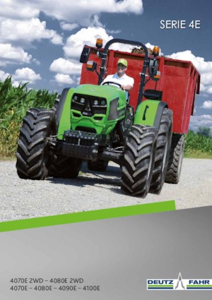 Трактори з заднім приводом DEUTZ-FAHR 4070 E