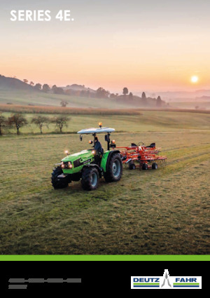 Трактори з заднім приводом DEUTZ-FAHR 4080 E