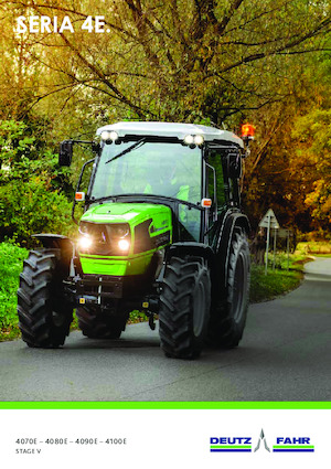Трактори з заднім приводом DEUTZ-FAHR 4070 E