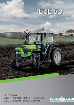 Гусеничні трактори DEUTZ-FAHR 5090.4 D Ecoline