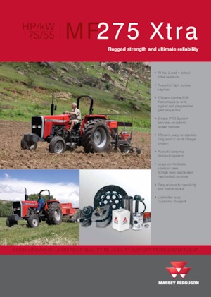 Трактори з заднім приводом Massey Ferguson MF 275 Xtra