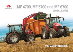 Трактори з заднім приводом Massey Ferguson MF 4707 MR