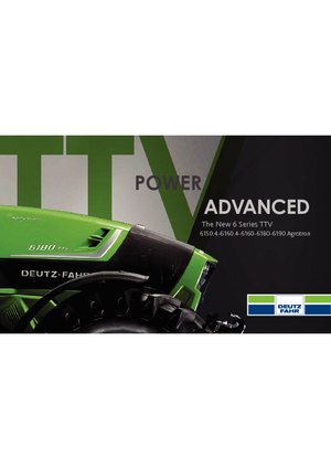Трактори 4WD DEUTZ-FAHR 6160.4 Agrotron TTV