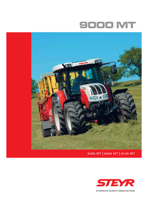 Трактори 4WD Steyr 9085 MT Basis