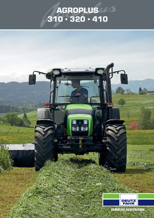Трактори 4WD DEUTZ-FAHR Agroplus 310 DT