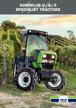 Трактори 4WD DEUTZ-FAHR Agroplus F 320 GS DT