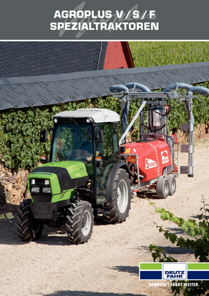 Трактори 4WD DEUTZ-FAHR Agroplus F 320 GS DT