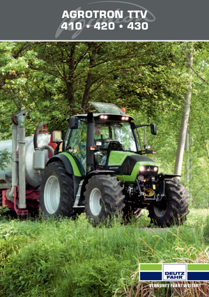 Трактори 4WD DEUTZ-FAHR Agrotron TTV 420 DCR