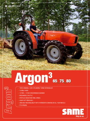 Трактори 4WD SAME Argon ³ 75