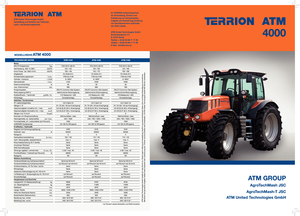 Трактори 4WD Terrion ATM 4140