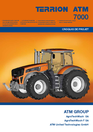 Трактори 4WD Terrion ATM 7360