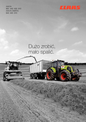 Трактори 4WD Claas Axion 810