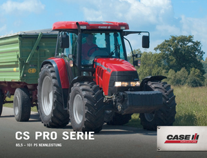 Трактори 4WD Case IH CS 85 Pro Profi