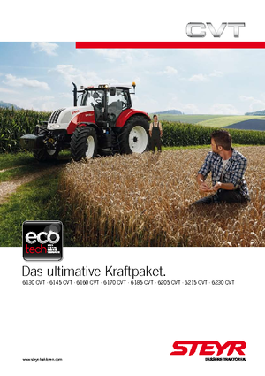 Трактори 4WD Steyr CVT 6230 Basis