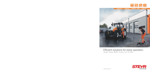 Трактори 4WD Steyr 4095 Kompakt Basis