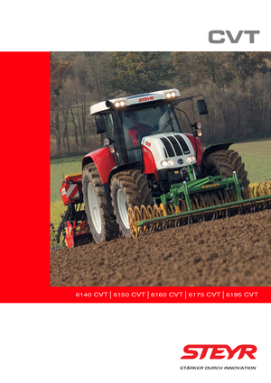 Трактори 4WD Steyr CVT 6195 Basis