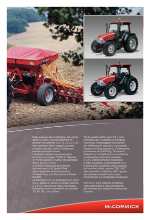 Трактори 4WD McCormick CX 80 L
