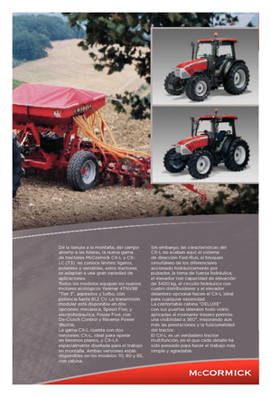 Трактори 4WD McCormick CX 80 L