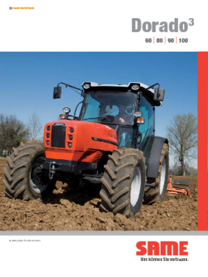 Трактори 4WD SAME Dorado³ 100 HL GS