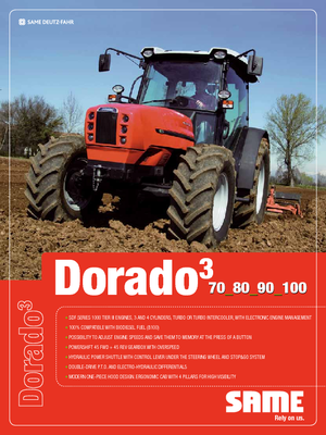 Трактори 4WD SAME Dorado 70 DT A