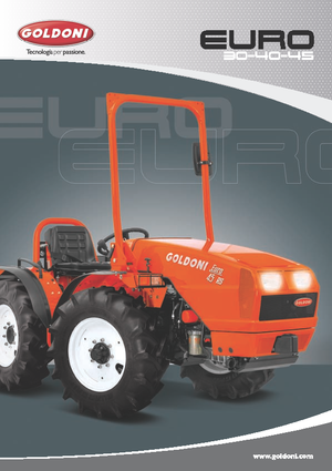 Трактори 4WD Goldoni Euro 45 RS-SC