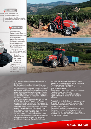 Трактори 4WD McCormick F 80 XL