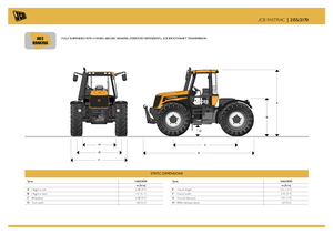 Трактори 4WD JCB Fastrac 2155