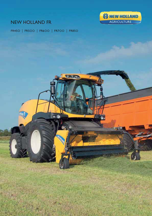 Кормозбиральні комбайни 4-силові New Holland FR 850