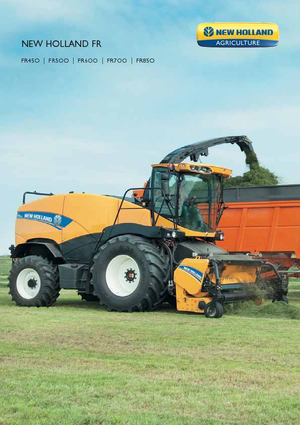 Кормозбиральні комбайни 4-силові New Holland FR 850