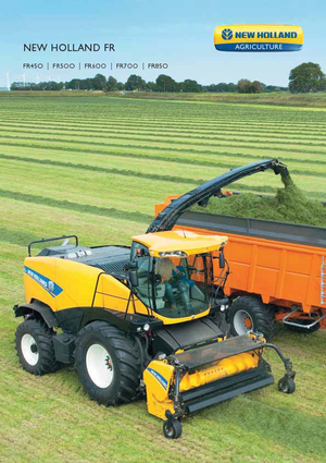 Кормозбиральні комбайни 4-силові New Holland FR 850