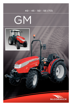 Трактори 4WD McCormick GM 45