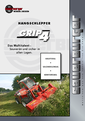 Трактори 4WD Sauerburger GRIP 4-95