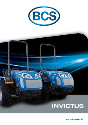Трактори 4WD BCS Invictus K400 RS