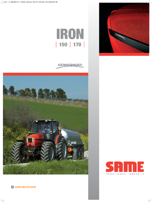 Трактори 4WD SAME Iron 190 Continuo DCR