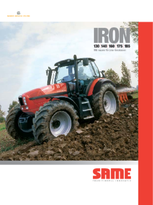 Трактори 4WD SAME Iron 175 Hi-Line DCR