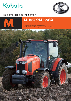 Трактори 4WD Kubota M 110 GX