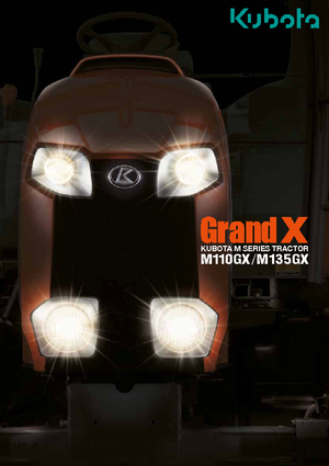 Трактори 4WD Kubota M 110 GX