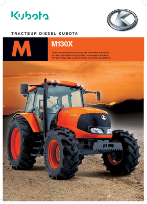 Трактори 4WD Kubota M 130 X