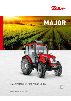 Трактори 4WD Zetor Major 80