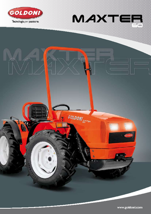 Трактори 4WD Goldoni Maxter W 60 SN