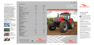 Трактори 4WD McCormick MC 135